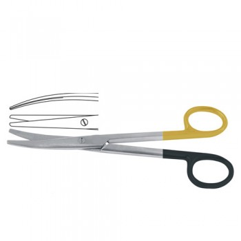 TC Mayo-Stille Dissecting Scissor Curved Stainless Steel, 14.5 cm - 5 3/4"